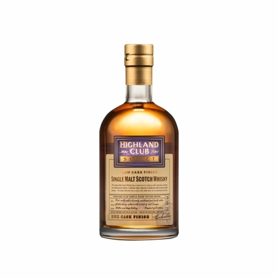 Highland Club Single Malt Scotch Whisky (Rum Cask)