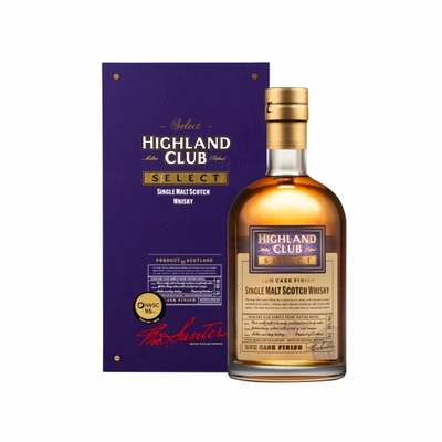 Highland Club Single Malt Scotch Whisky (Rum Cask)