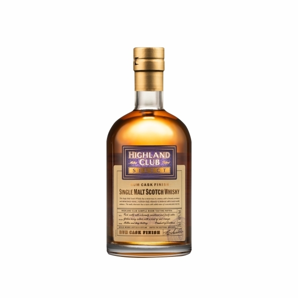 Highland Club Single Malt Scotch Whisky (Rum Cask)
